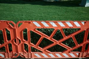 plastic safety barriers